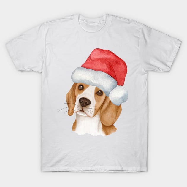 Cute And Lovely Animals With Christmas T-Shirt by AbstractArt14